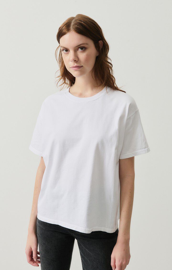 WOMEN'S T-SHIRT SS FIZVALLEY - WHITE