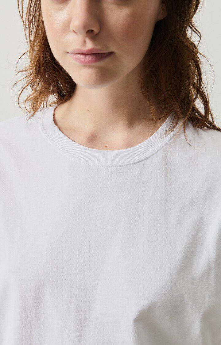WOMEN'S T-SHIRT SS FIZVALLEY - WHITE
