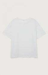 WOMEN'S T-SHIRT SS FIZVALLEY - WHITE