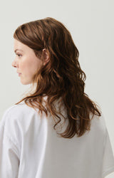 WOMEN'S T-SHIRT SS FIZVALLEY - WHITE