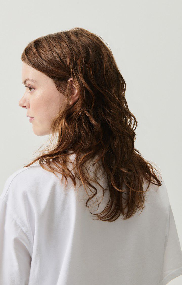 WOMEN'S T-SHIRT SS FIZVALLEY - WHITE