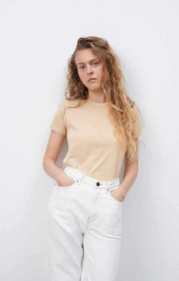 WOMEN'S T-SHIRT SS GAMIPY - SAND