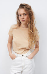 WOMEN'S T-SHIRT SS GAMIPY - SAND