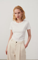 WOMEN'S T-SHIRT SS GAMIPY - WHITE