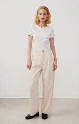 WOMEN'S T-SHIRT SS GAMIPY - WHITE
