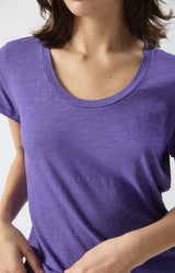 WOMEN'S T-SHIRT SS JACKSONVILLE - MYRTILLE VINTAGE