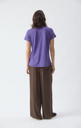 WOMEN'S T-SHIRT SS JACKSONVILLE - MYRTILLE VINTAGE
