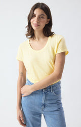 WOMEN'S T-SHIRT SS JACKSONVILLE - VANILLE VINTAGE