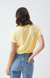 WOMEN'S T-SHIRT SS JACKSONVILLE - VANILLE VINTAGE