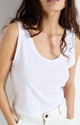 WOMEN'S TANK TOP APOLY - BLANC