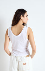WOMEN'S TANK TOP APOLY - BLANC
