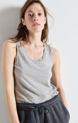 WOMEN'S TANK TOP JACKSONVILLE - HEATHER GREY GRIS