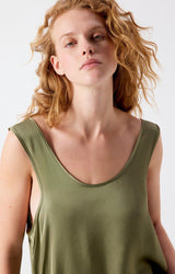WOMEN'S TOP BOVALOW - EUCALYPTUS