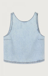 WOMEN'S TOP PAYBOU - BLUE SNOW