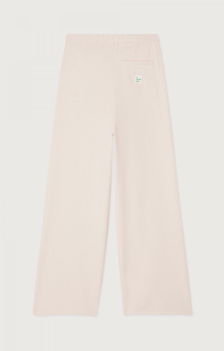 WOMEN'S WIDE-LEG TROUSERS AFAZ - ECRU