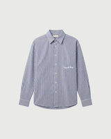 WORDMARK BUTTON UP - NAVY