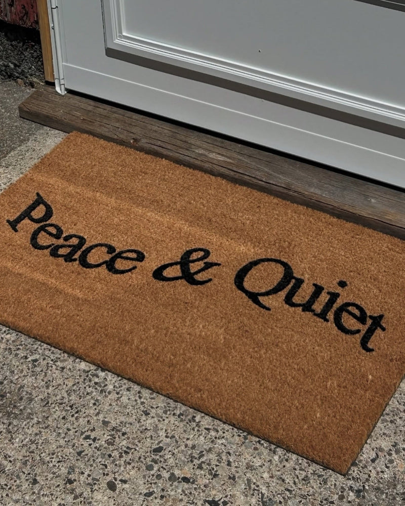 WORDMARK DOOR MAT - COCONUT