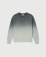 WORDMARK KNIT SWEATER - SLATE