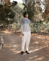 WORDMARK KNIT SWEATER - SLATE