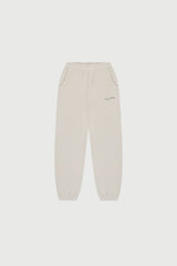 WORDMARK LIGHTWEIGHT SWEATPANTS - BONE