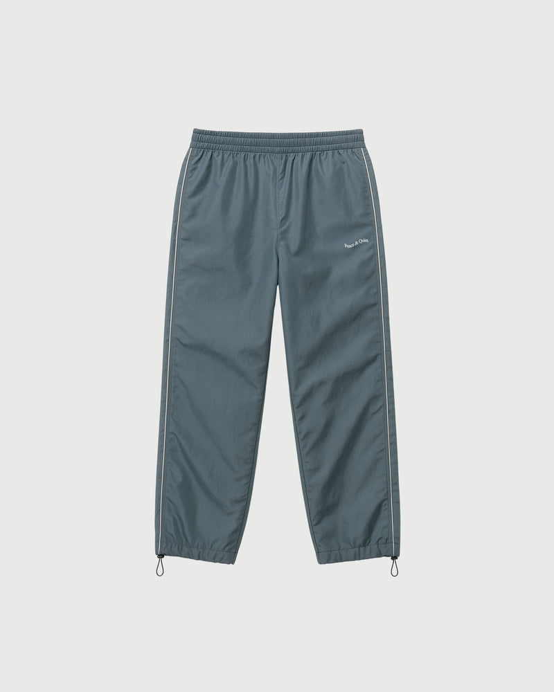 WORDMARK NYLON PANTS - SLATE