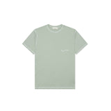 WORDMARK REVERSE STITCHED T-SHIRT - SAGE