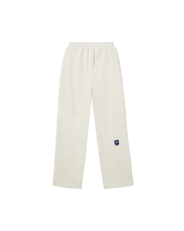 W's SMALL LETTER SWEAT STRAIGHT PT_IVORY