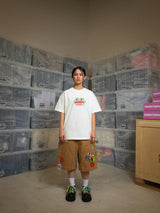 Watermelon Eye logo Tee - White