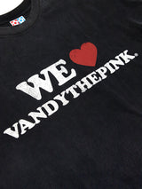 We Love VTP Tee - Washed Black