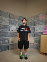 We Love VTP Tee - Washed Black
