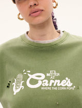Where the Corn Pops - Off-Green