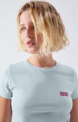 Women's T-shirt Pymaz - VINTAGE BABY BLUE