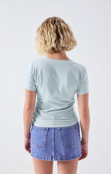 Women's T-shirt Pymaz - VINTAGE BABY BLUE