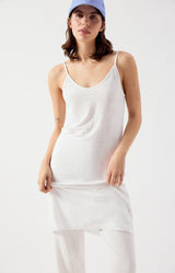 Women's dress Dualy - BLANC