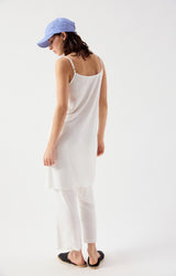 Women's dress Dualy - BLANC
