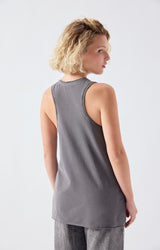 Women's tank top Pymaz - VINTAGE CARBONE