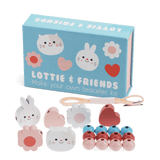 Wooden bead bracelet kit - Lottie and Friends 