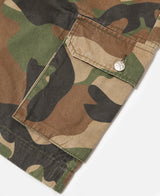 Woodland Camo Shorts - Green