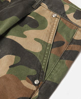 Woodland Camo Shorts - Green