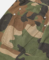 Woodland Camo Shorts - Green