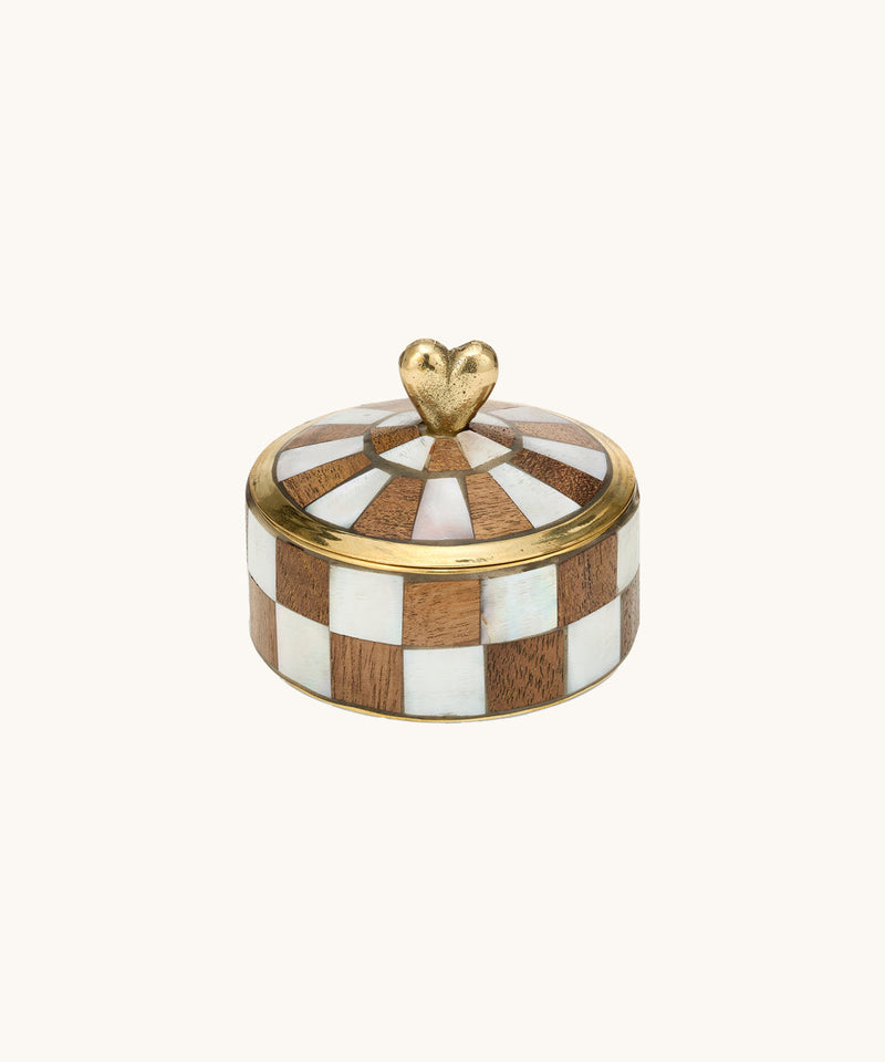 Woody Checkered Circus Box Wood