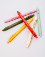 Write On Gel Pen Set - Garden Sayings