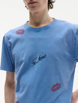 XO, Ti Amo T-shirt - Off-Blue