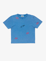 XO, Ti Amo T-shirt - Off-Blue