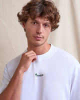 YELLOWSTONE T-SHIRT KNIT - WHITE