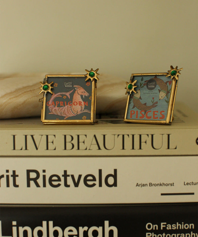 Zodiac Capricorn Frame Mini