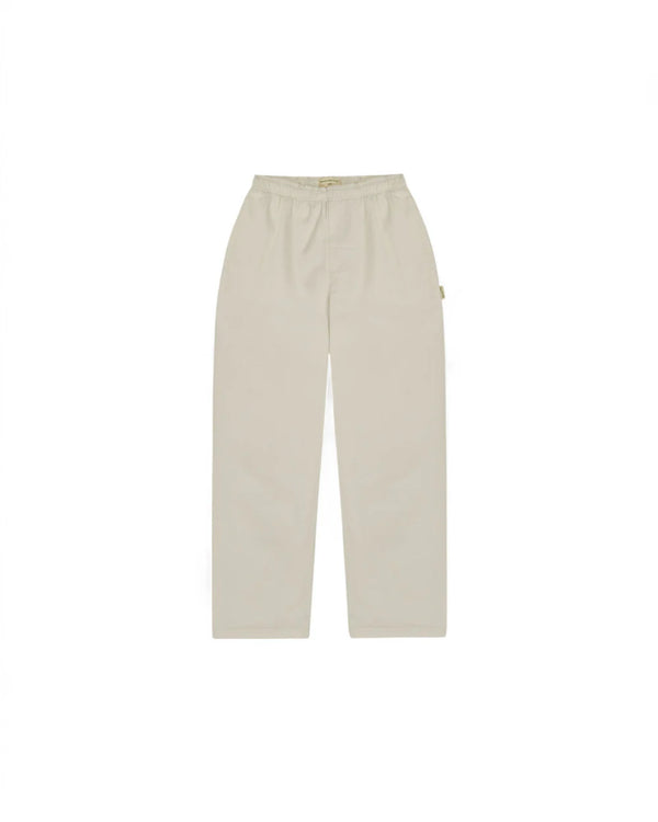 LEISURE TWILL PANTS - BONE