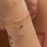 BRACELET AMANTS : VINTAGE ROSE