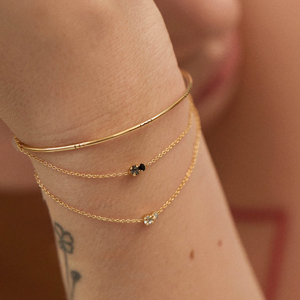 BRACELET AMANTS : VINTAGE ROSE