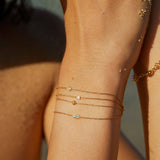 BRACELET AMANTS : VINTAGE ROSE